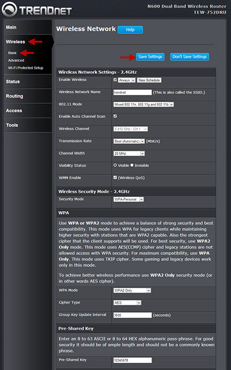 How do I change the 802.11 mode on my router?