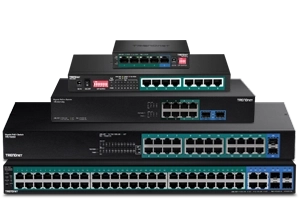 Multiple POWER over ETHERNET Network Devices