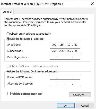 Wie bekomme ich eine statische IP-Adresse?
