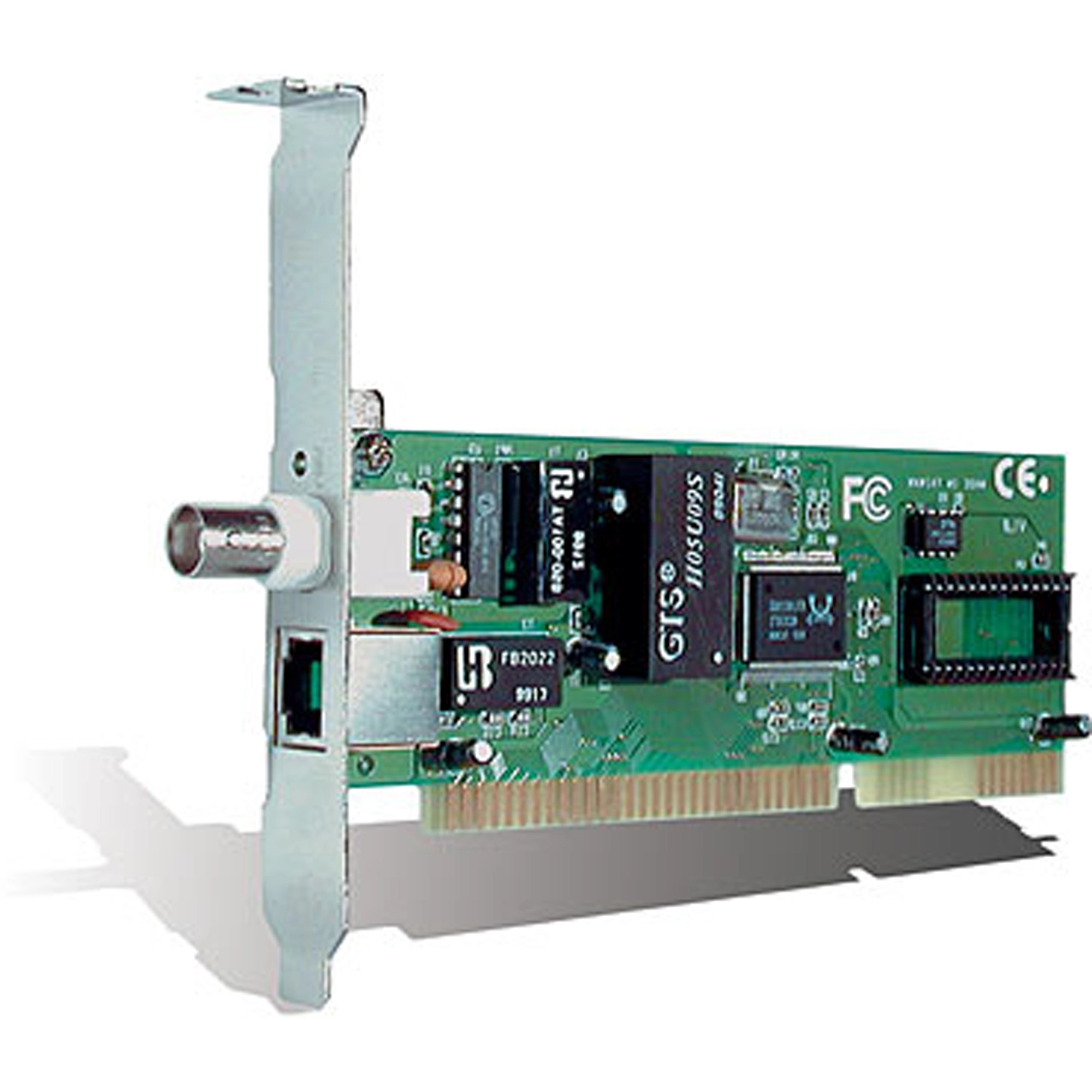 16-bit ISA Plug-and-Play Ethernet Adapter with BNC + RJ-45 Connectors -  TRENDnet TE-16PCTplus