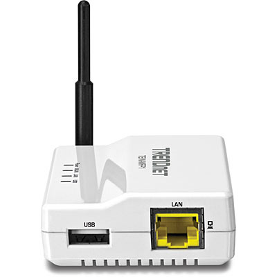 1-Port Wireless N Multi-Function USB Print Server - TRENDnet TEW-MFP1