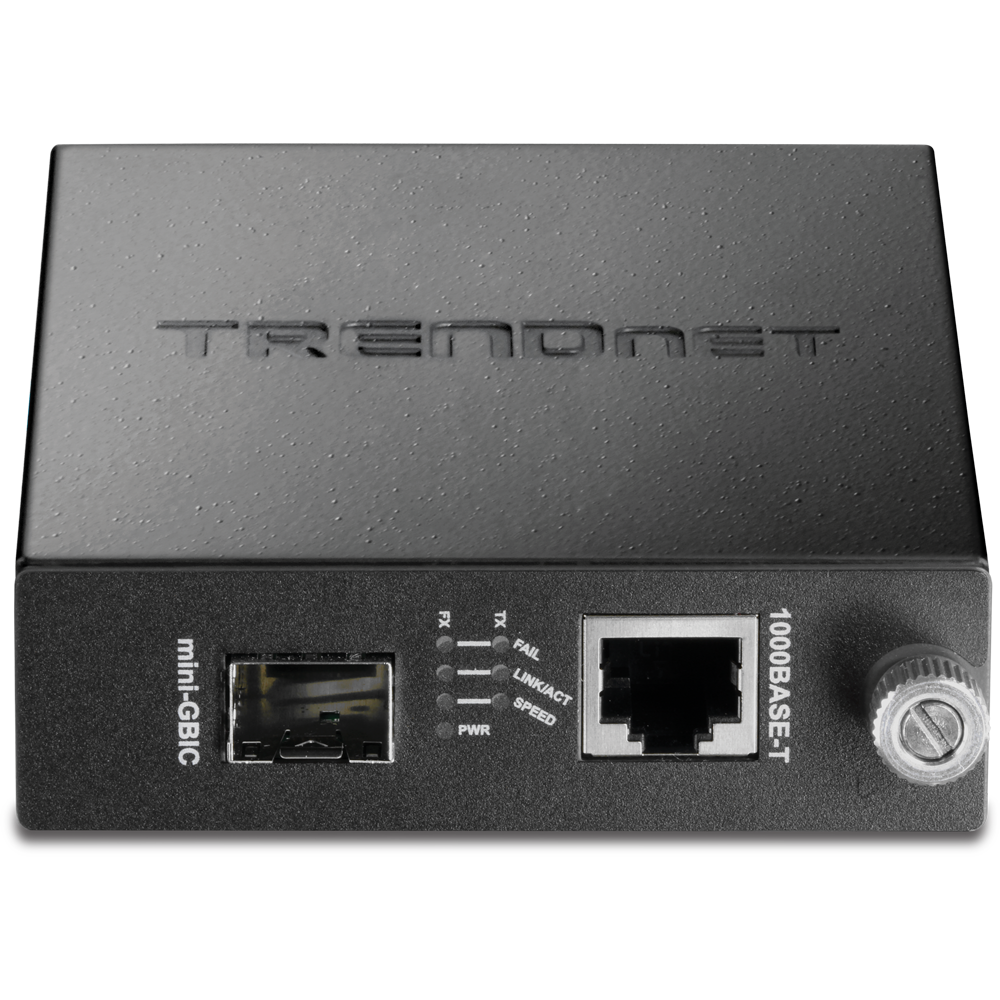 100/1000BASE-T to SFP Media Converter - TRENDnet TFC-1000MGA