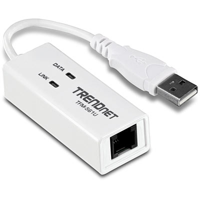56K USB Phone/Internet/Fax Modem - TRENDnet