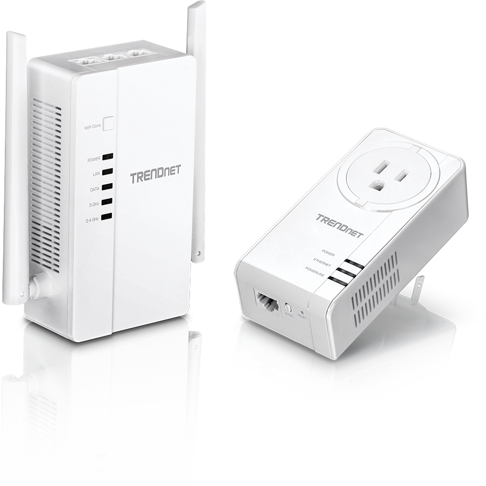 WiFi Everywhere™ Powerline 1200 AV2 Wireless Kit - TRENDnet TPL-430APK