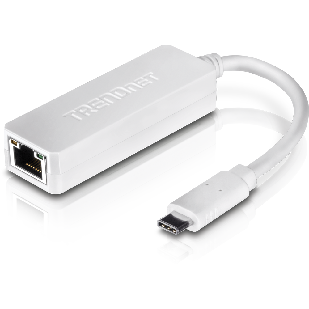 Adaptateur USB-C (de type C) vers Ethernet Gigabit - TRENDnet TUC-ETG