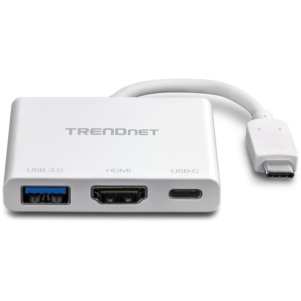 Adaptador de USB C a HDMI con suministro de potencia y puerto USB 3.0 Certified Refurbished