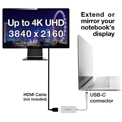 Adaptador USB-C a HDMI 4K Teknitek®